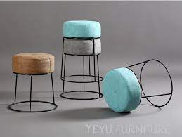 Pouf vintage achat vente pas cher cdiscount geant. Pas Cher Minimaliste Moderne Empilable Design En Metal Et En Cuir Couverture Souple Bas Tabouret Pouf Chaussures Tabouret S Tabouret Bas Tabouret Pouf Tabouret