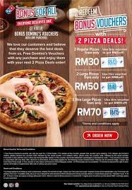 Domino S Pizza Mega Bonus Week Promotion In Malaysia Dominos Pizza Regular Pizza Domino