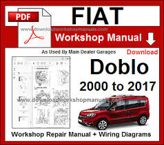 Manualul De Reparații Al Atelierului Fiat Doblo Fiat Doblo Repair Manuals Fiat