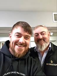 Liam Mc Carthy and myself are flying over