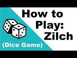 How do you play zilch with dice. How To Play Zilch Dice Game Youtube