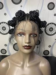 Bantu Knot Braided Wig