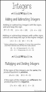 Multiplying And Dividing Integers Worksheet Elegant Adding Subtracting Multiplying And Di In 2020 Subtracting Integers Dividing Integers Subtracting Integers Worksheet