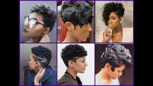 This chic cut can be parted several ways or accessorized with a jeweled headband for a bit of sparkle. 25 New Short Haircuts For Black Women Trendy Haircuts For African American Women Youtube