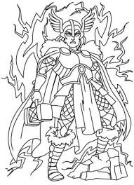 Craft Epic Projects Inspired By The Norse Gods Themselves Thor The Son Of Odin Represents Power In Battle And Strikes Do Norse Symbols Norse Coloring Pages