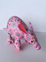 Amy The Aardvark Animal Sewing Patterns Stuffed Animal Patterns Stuffed Toys Patterns