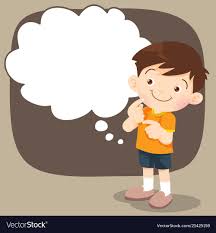 children boy stand thinking actions with space for your text education concept with chalkboard and cute turtle cartoon cartoon background art drawings for kids