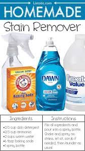 22 Everyday Products You Can Easily Make From Home Homemade Stain Removers Diy Stain Remover Cleaning