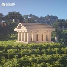 Welcome to a new build of mine! Goldrobin Minecraft Builder V Instagram Greek Temple Base New Youtube Tutorial Link In Bio Follow Xgoldrob Greek Buildings Greek Temple Greek Town