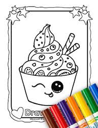 Coloring pages for girls easy. Coloring Pages Draw So Cute