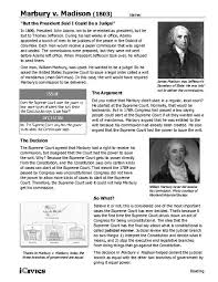 Use our ell guide and ell activities in our extension packs to support assign students to complete the worksheet activities. 16 Marbury V Madison 1803 Worksheet Answers