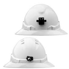 Hard Hats With Lamp Brackets V6 Hard Hat Unvented Full Brim Lamp Bracket Ratchet Harness Pro Choice Safety Gear