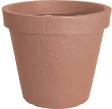 However, a flatwoven basket plant pot will likely. 60cm Terracotta Stone Large Plant Pot Round Plastic Planter Outdoor Garden Tree Ebay