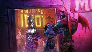 A mobile wallpaper is a computer wallpaper sized to fit a mobile device such as a mobile phone, personal digital assistant or. Hd Wallpaper Borderlands Mad Moxxi Wallpaper Flare