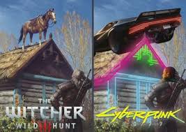 Image The Difference Between The Witcher 3 And Cyberpunk 2077 Playstation4 Ps4 Sony Videogames Playstation The Witcher Video Games Funny Cyberpunk