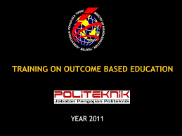 National budget office ministry of finance malaysia 28 august 2014. Ppt Training On Outcome Based Education Powerpoint Presentation Free Download Id 1830531