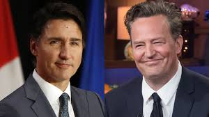 Après la mort de Matthew Perry, Justin Trudeau rend hommage à son ancien  camarade d'école