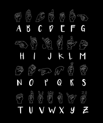 This is a personal pet peeve of mine. Asl Sign Language Alphabet Learning Gift Digital Art By Philip Anders