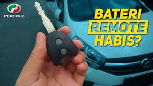Harga menukar bateri remote kereta. Cara Unlock Kereta Bila Bateri Remote Habis Perodua Axia Youtube