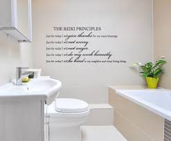Reiki Principles Wall Decal Reiki Principles Energy Healing Reiki Learn Reiki