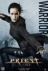 Combining elements from blade, star wars and the classic western. Maggie Q Interview Priest Nikita