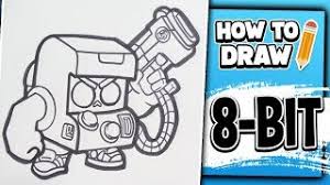Png image of 8 bit color palette. Brawl Stars Coloring Pages Virus 8 Bit Coloring And Drawing