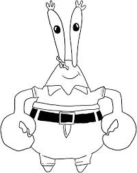 Krabs, is one of the ten main characters in the spongebob squarepants franchise.he is a red crab who lives in an anchor with his daughter, pearl, who is a young whale. Mr Krabs Standing Coloring Page Netart