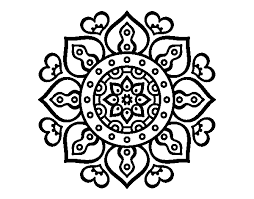 Mandalas Para Colorear De Corazones