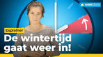 Zondag gaat de wintertijd in! Wat zijn de gevolgen voor jou? - YouTube