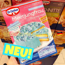 Dr Oetker Meerjungfrauen Backmischung Produktneuheit Lebensmittelneuheiten Neu Foodnews Foodnewsgerma Lebensmittel Backmischung Kinderschokolade