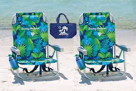 2 Tommy Bahama Backpack Beach Chairs Green Flowers Green Flowers 1 Medium Tote Bag See The Photo Link Ev Backpack Beach Chair Green Chair Beach Chairs