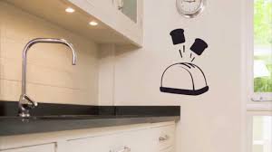 Mueble rack de cocina porta microondas y grill blanco oferta. Vinilos Decorativos Para Cocinas Decoracion Interiorismo Youtube