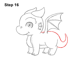 Highlight your drawing before you apply the appropriate image's hue. How To Draw A Dragon Cartoon Video Step By Step Pictures
