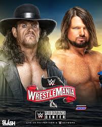 But there was no mess regarding the event's poster. Wwe Wrestlemania 36 Undertaker Vs Aj Styles Poster By Wweslashrocker54 On Deviantart
