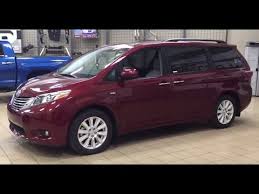 Seats will be arranged in three rows, with an option of folding second row, which. 2017 Toyota Sienna Xle Awd Review Youtube