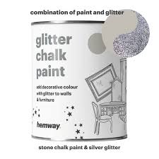 Hemway Silver Glitter Wall Paint Emulsion Furniture Ceilings Bedroom Wallpaper Ebay Home Garden Glitter Paint For Walls Glitter Paint Silver Chalk Paint
