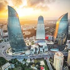 Wonderful World On Instagram Flame Towers Baku Beautiful Picture By Mega Color Azerbaijan Travel Baku Baku City