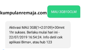Cara stop paket chatting di bima. Cara Daftar Paket Internet Tri 3gb 3500 Kumpulan Remaja
