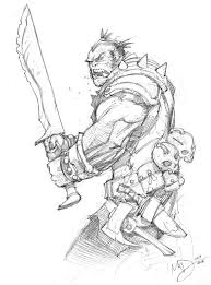 Pin By Micah Shlauter On Characters Orcs Goblins Etc Character Sketches Character Drawing Character Sketch