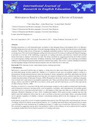 Black ops set in a military practice facility in cuba and featured in call of duty online as well as call of duty: Pdf Motivation To Read In A Second Language A Review Of Literature