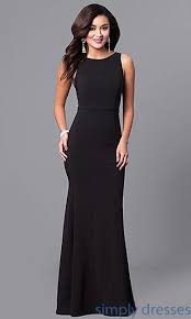 Long Black High Neck Prom Dress With Sequin V Back Long Black Dress Formal Black Dress Formal Evening Outfits