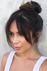 Haircut With Bangs Curly Fringes 27 Ideas Hair Styles Medium Hair Styles Long Hair With Bangs