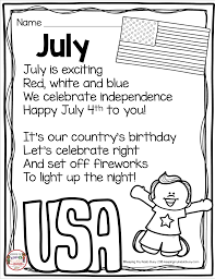 Samples of our 4th of july crafts, activities, games, and printables available in our kidssoup resource library kidssoup resource library membership gain unlimited access to our kidssoup resource library member site with more than 10,000 activities and resources for preschool and kindergarten. Poetry Writing Unit For Primary Grades Keeping My Kiddo Busy First Grade Poems Writing Units Kindergarten Poetry