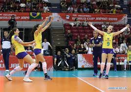 Brazil Edges Serbia In Five Set Thriller Russia Tops Table With Easy Win Xinhua English News Cn