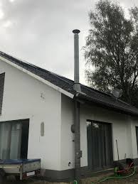 Grau Lackierter Schornstein Edelstahlschornstein Schornstein Kamin