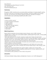 1 Air Traffic Controller Resume Templates Try Them Now Myperfectresume