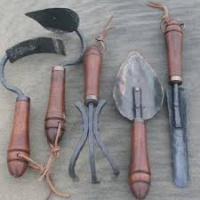 Hand Forged Garden Tools Fisher Blacksmithing Garden Tools Blacksmithing Garden Hand Tools
