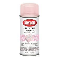 Krylon Glitter Shimmer Spray Paint Perfectly Pink 724504024590 Salespider Glitter Spray Paint Krylon Krylon Glitter Blast