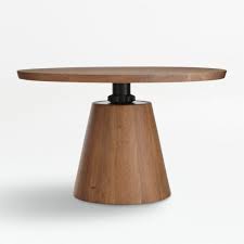 4.7 out of 5 stars. Revolve 48 Round Adjustable Height Dining Table Crate And Barrel Uae