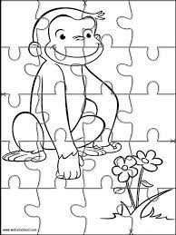 Puzzles Rompecabezas Recortables Para Imprimir Jorge El Curioso 43 Rompecabezas Para Colorear Rompecabezas Para Imprimir Recortables Para Imprimir